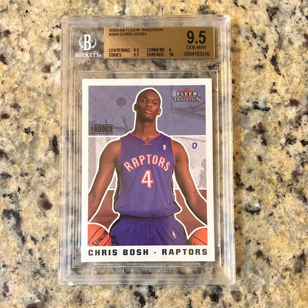 2003 Fleer Tradition Chris Bosh Rookie Card